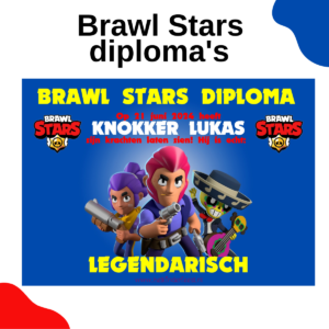 Product-afbeelding Brawl Stars Diploma