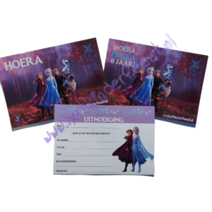 Frozen 2 uitnodigingen